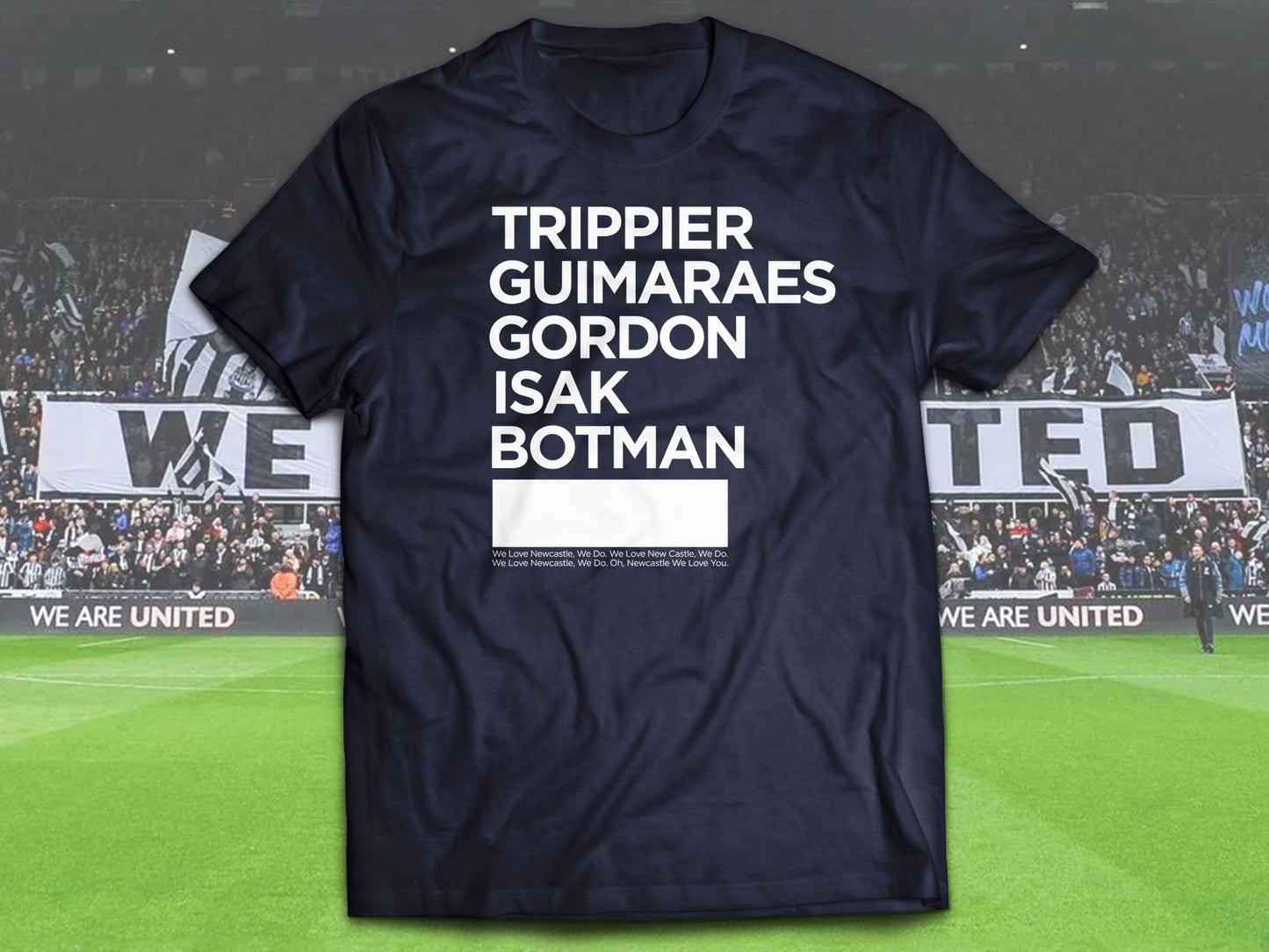 Newcastle United "Eternal Glory" Black T-Shirt