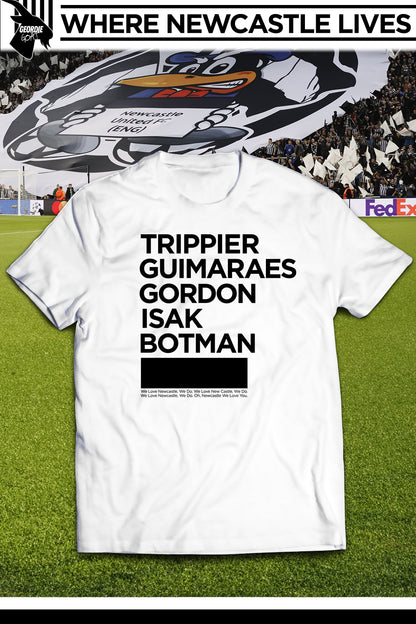 Newcastle United "Eternal Glory" White T-Shirt
