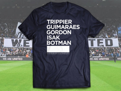 Newcastle United "Eternal Glory" Black T-Shirt
