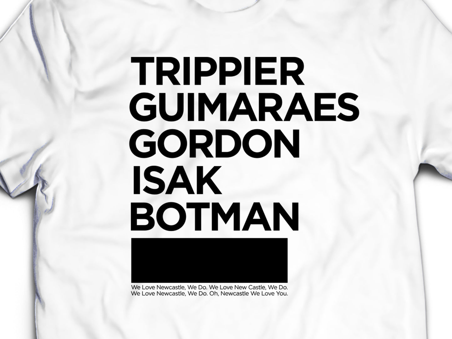 Newcastle United "Eternal Glory" White T-Shirt