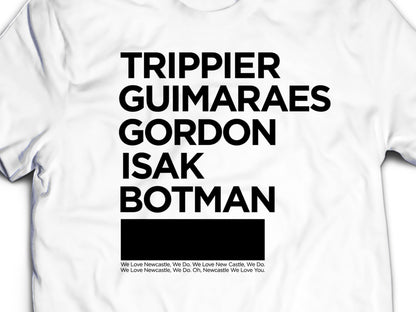 Newcastle United "Eternal Glory" White T-Shirt