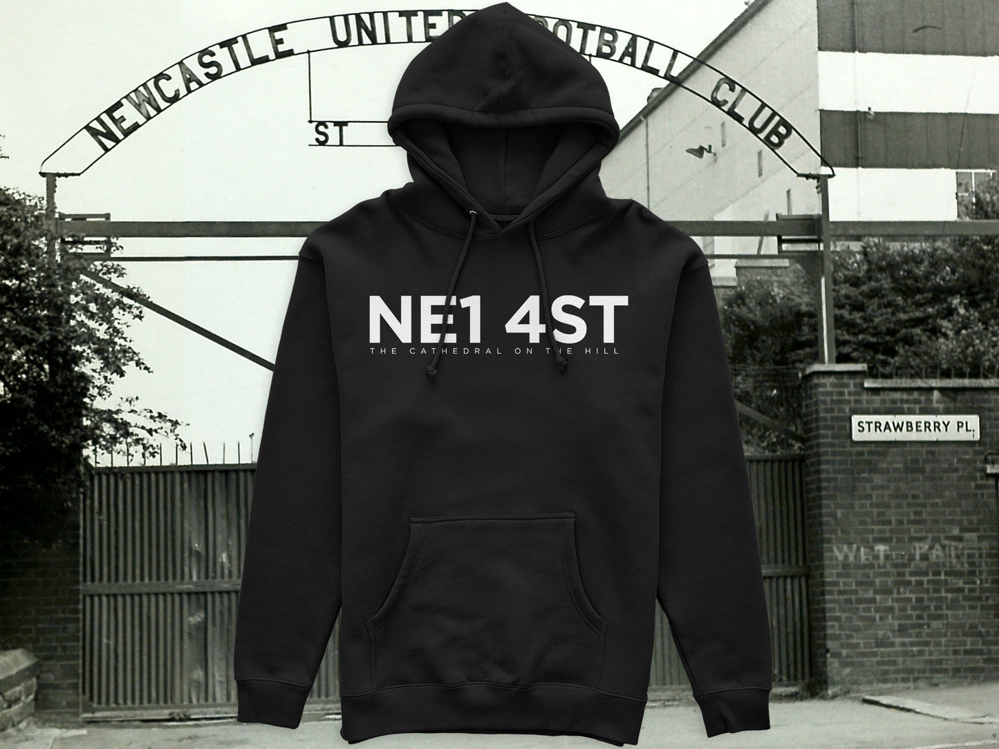 Newcastle United "The Cathedral On The Hill" Hoodie