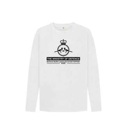White The Ministry Of Defence - Kids Longsleeve